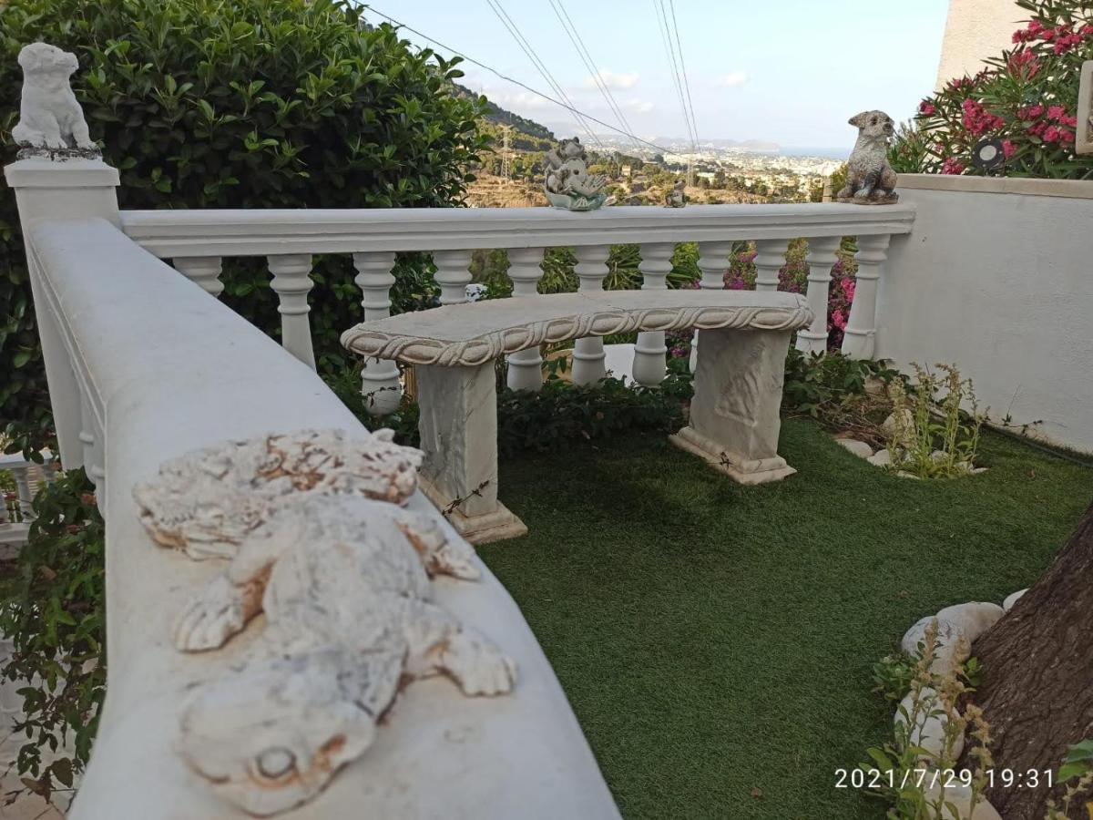 Villa Med Panoramautsikt Med Privat Pool I Calpe, Costa Blanca, Spanien Exterior photo