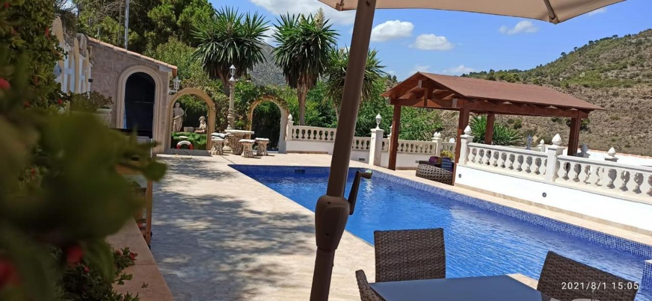 Villa Med Panoramautsikt Med Privat Pool I Calpe, Costa Blanca, Spanien Exterior photo